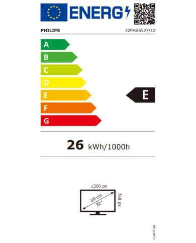 PHILIPS LED 32" HD 2HDMI 1USB SILVER (E) PHILIPS LED 32" HD 2HDMI 1USB SILVER (E)