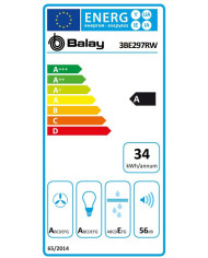 BALAY EXAUSTOR TETO 90CM 798M3/H BRANCO A