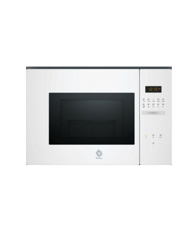 BALAY MICROONDAS INTEG 20LT 800W GRILL 1000W VIDRO BRANCO BALAY MICROONDAS INTEG 20LT 800W GRILL 1000W VIDRO BRANCO