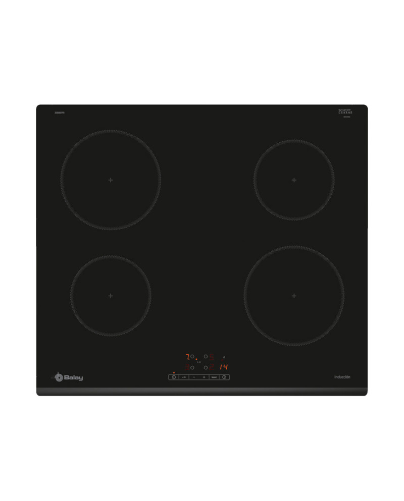 BALAY PLACA 60CM INDUÇAO 4 ZONAS BISELADA