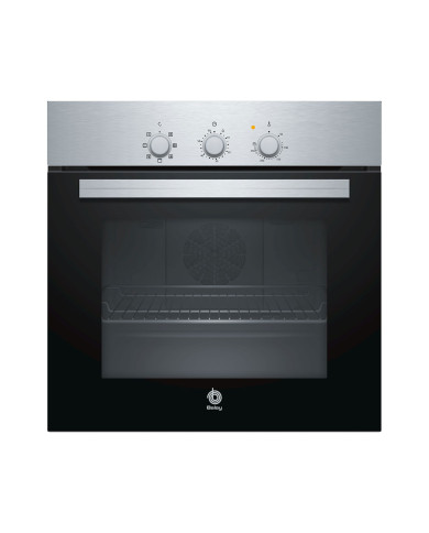 BALAY FORNO 60CM 66LT MULTIF 5PROG INOX A BALAY FORNO 60CM 66LT MULTIF 5PROG INOX A