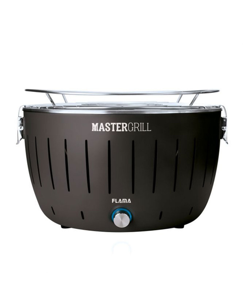 FLAMA GRELHADOR BARBECUE MASTERGRILL DESMONTAVEL PRETO