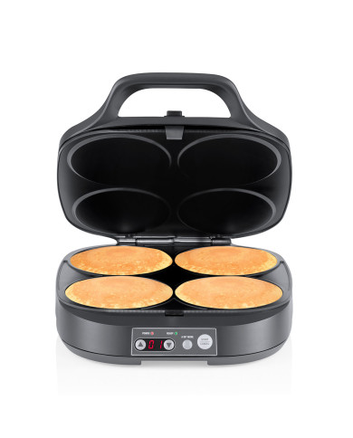 FLAMA MAQUINA DE PANQUECAS 2000W 4 CONCAVIDADES FLAMA MAQUINA DE PANQUECAS 2000W 4 CONCAVIDADES