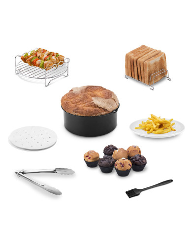 UFESA PACK BASICO 7 ACESSORIOS P/ FRITADEIRAS PARTIR DE 3,5L UFESA PACK BASICO 7 ACESSORIOS P/ FRITADEIRAS PARTIR DE 3,5L