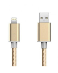 TECH FUZZION CABO USB LIGHTNIG GOLD TECH FUZZION CABO USB LIGHTNIG GOLD