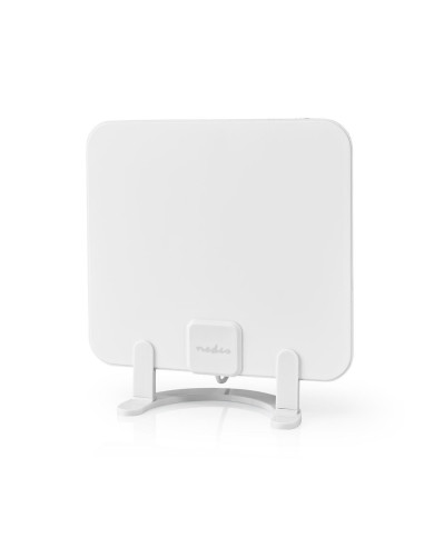 NEDIS ANTENA INTERIOR HDTV 0-25 km 30dB FM/VHF/UHF BRANCA NEDIS ANTENA INTERIOR HDTV 0-25 km 30dB FM/VHF/UHF BRANCA