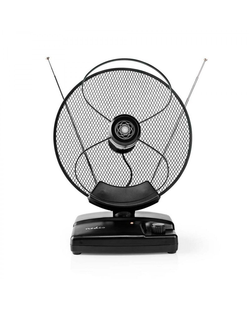 NEDIS ANTENA INTERIOR DVB-T / T2 0-25 km 36dB FM/VHF/UHF NEDIS ANTENA INTERIOR DVB-T / T2 0-25 km 36dB FM/VHF/UHF