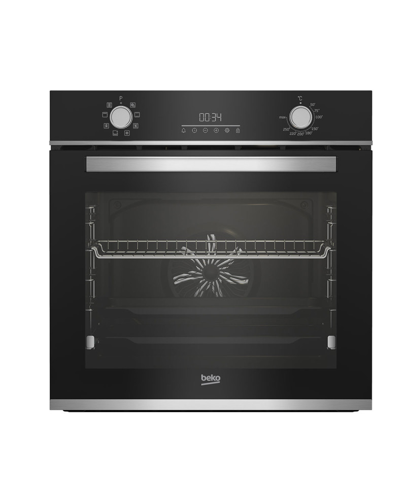 BEKO FORNO MULTIF 8PROG 72LT RAILE TELESCOPICO INOX A