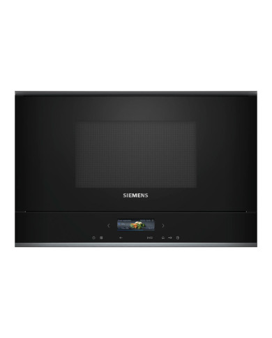 SIEMENS MICROONDAS INTEG 21LT 900W VIDRO PRETO SIEMENS MICROONDAS INTEG 21LT 900W VIDRO PRETO