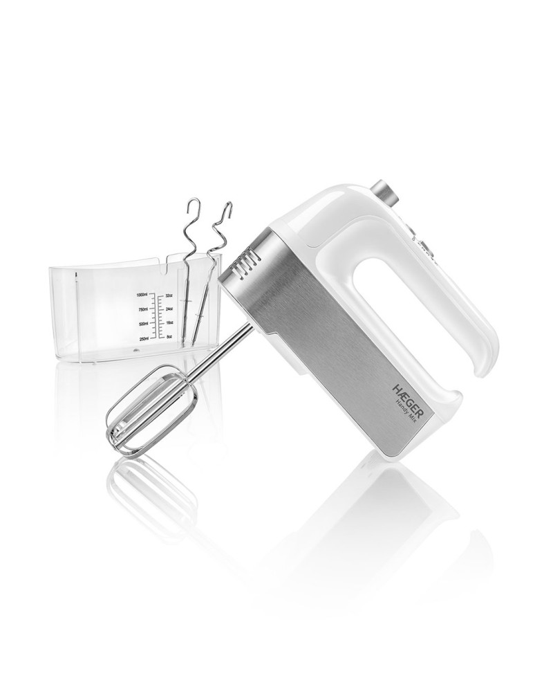 HAEGER BATEDEIRA 300W 5VEL+TURBO C/TAÇA MEDIDORA