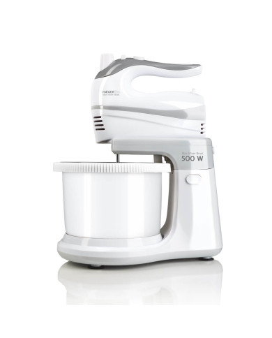 HAEGER BATEDEIRA 500W 5VEL+TURBO C/ TAÇA BRANCA HAEGER BATEDEIRA 500W 5VEL+TURBO C/ TAÇA BRANCA