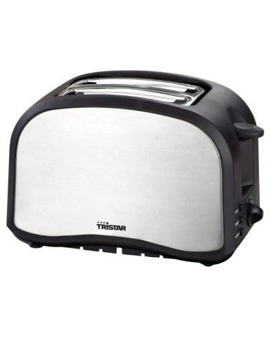 TRISTAR TORRADEIRA 800W 2 RANHURAS PRETA/INOX TRISTAR TORRADEIRA 800W 2 RANHURAS PRETA/INOX