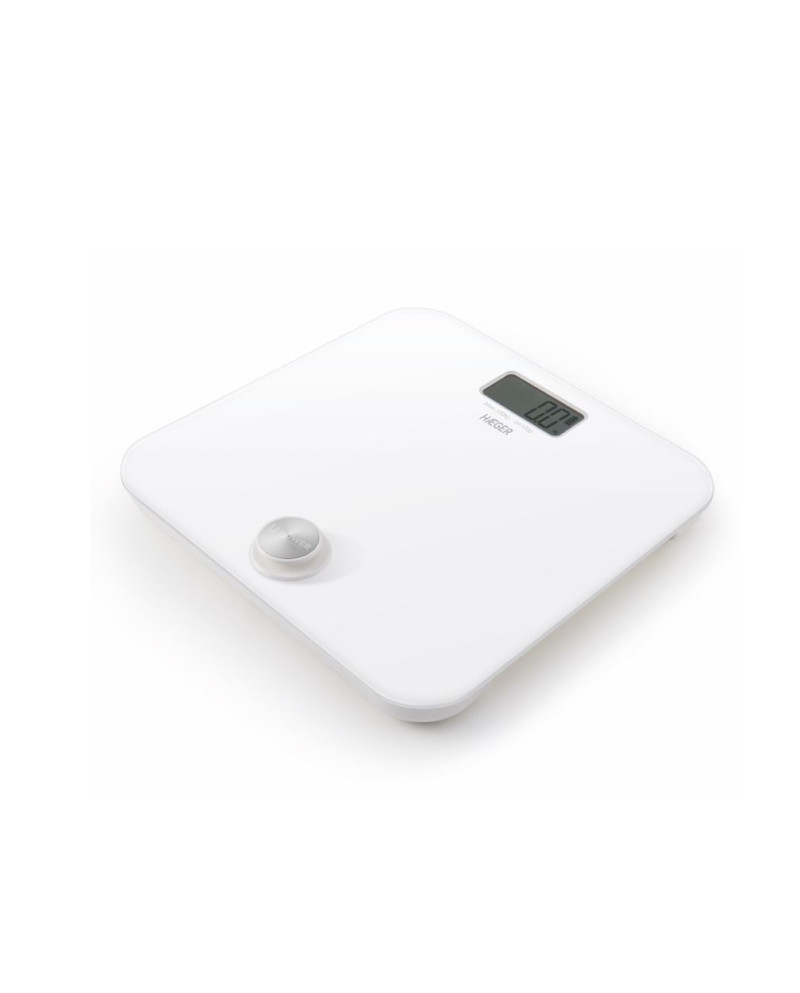 HAEGER BALANÇA WC VIDRO TEMPERADO S/ PILHAS 180KG