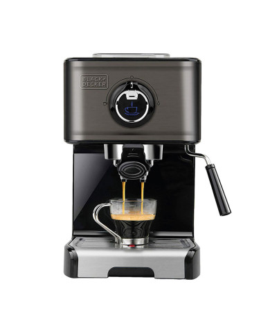 BLACK & DECKER MAQUINA CAFE EXPRESSO MANUAL 1200W 15BARES BLACK & DECKER MAQUINA CAFE EXPRESSO MANUAL 1200W 15BARES