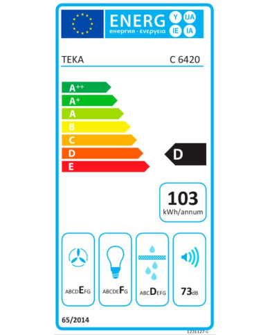 TEKA EXAUSTOR 60CMS TRADICIONAL MAX 375M3/H INOX D TEKA EXAUSTOR 60CMS TRADICIONAL MAX 375M3/H INOX D
