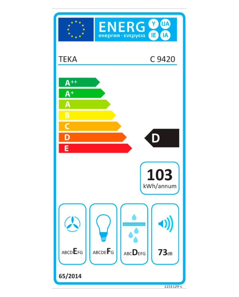 TEKA EXAUSTOR TRADICIONAL 90CM 3VELOC 375M3/H INOX D TEKA EXAUSTOR TRADICIONAL 90CM 3VELOC 375M3/H INOX D