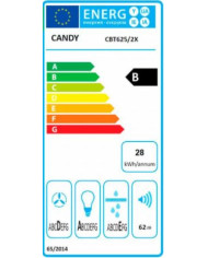 CANDY EXAUSTOR TELESCOPICO GAVETA 60CM MAX 332M3/H INOX B