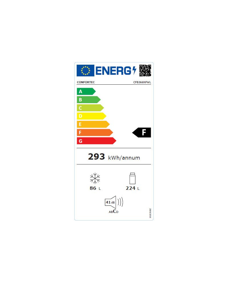 CONFORTEC COMBINADO 1880x595x630MT 310LT NF BRANCO (E)