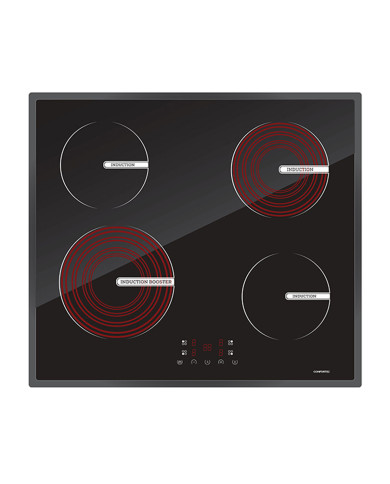 CONFORTEC PLACA INDUÇAO 4 ZONAS 6800W CONFORTEC PLACA INDUÇAO 4 ZONAS 6800W