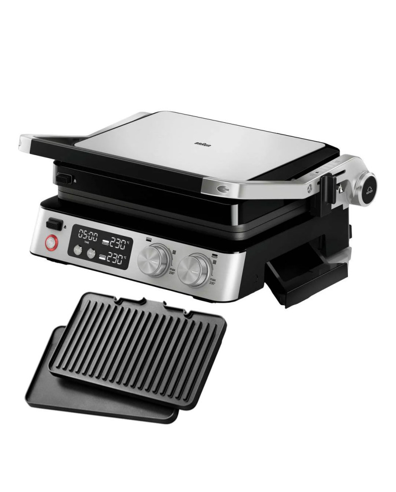 BRAUN GRELHADOR 2000W DIGITAL PLACAS AMOVIVEIS ANTI ADERENTE