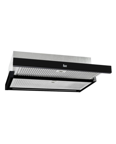 TEKA EXAUSTOR 60CM GAVETA 2VELOC+INTENS MAX 385M3/H PRETO A
