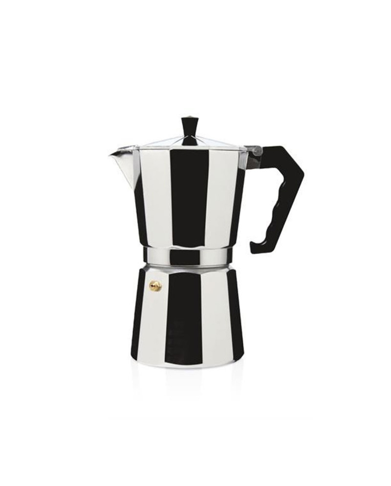 HAEGER CAFETEIRA ALUMINIO ITALIANA 6 CHAVENAS