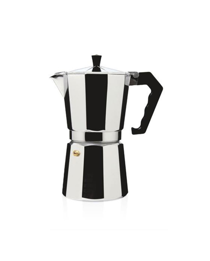 HAEGER CAFETEIRA ALUMINIO ITALIANA 9 CHAVENAS