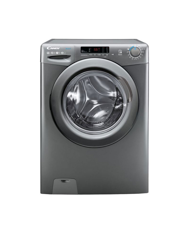 CANDY MAQUINA ROUPA 9KG 1200RT SILVER (D)