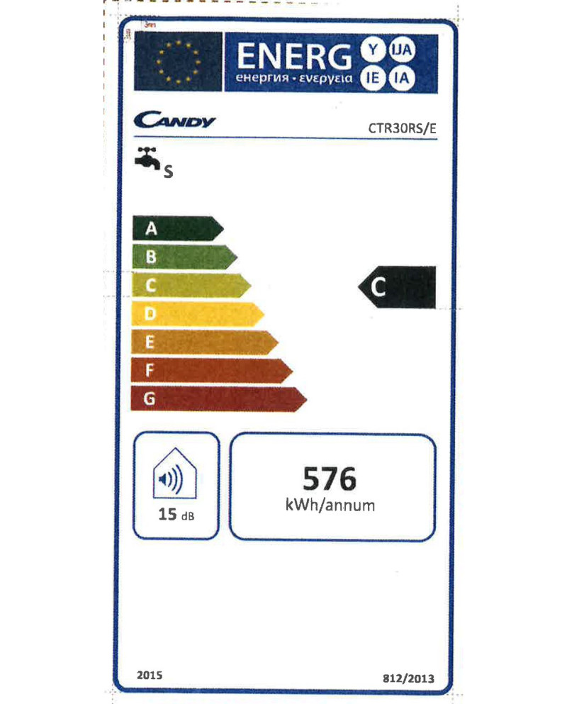 CANDY TERMOACUMULADOR 30LT VERTICAL C