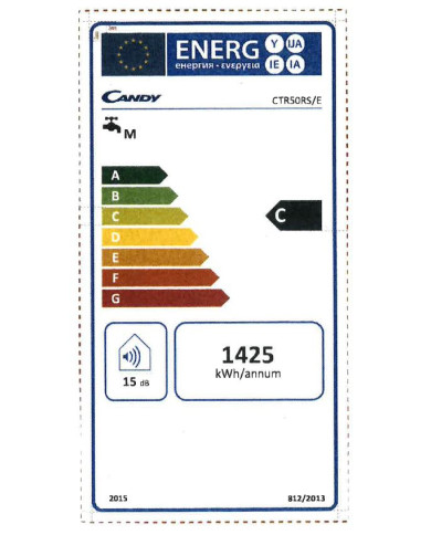 CANDY TERMOACUMULADOR 50LT VERTICAL C CANDY TERMOACUMULADOR 50LT VERTICAL C