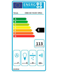TEKA CHAMINE 60CM 380M3/H 3VELOC + 1INTENS INOX E TEKA CHAMINE 60CM 380M3/H 3VELOC + 1INTENS INOX E