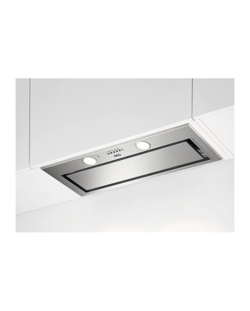 AEG EXAUSTOR 80CM 3VELOC + 1INTENSIVA 700M3/H INOX A