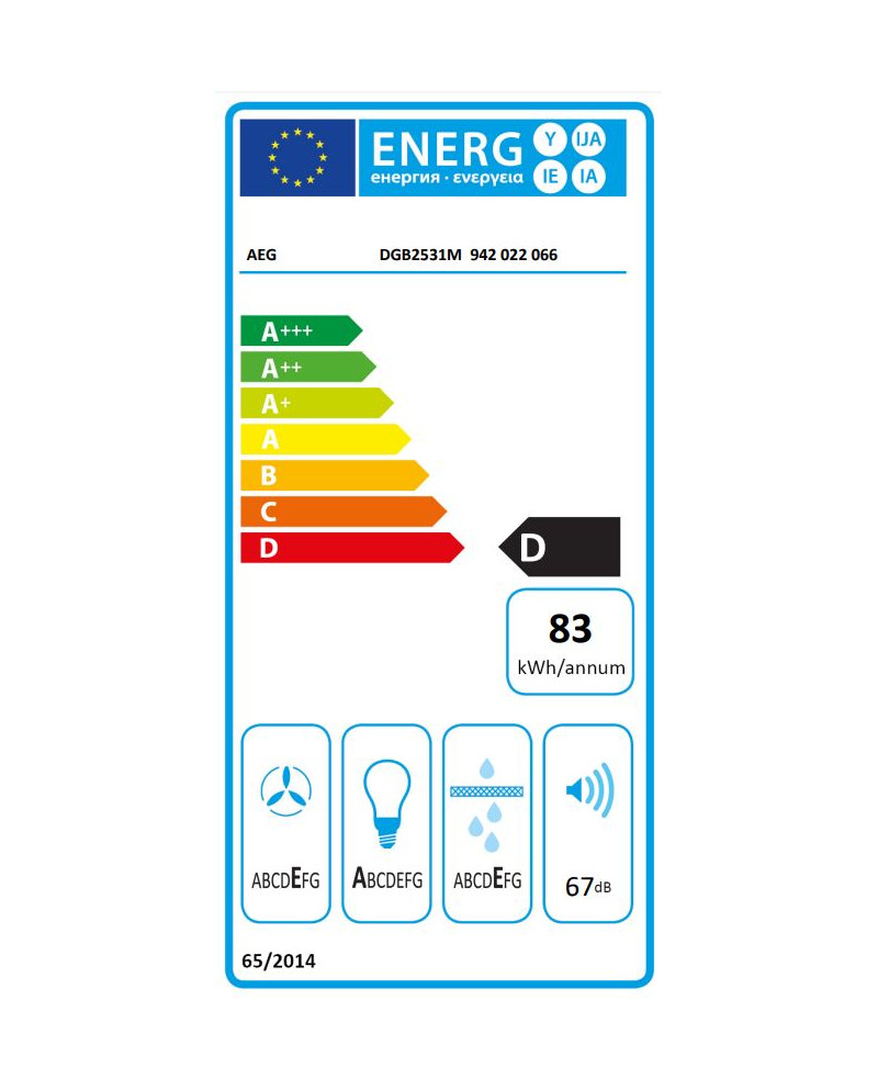 AEG EXAUSTOR 52CM MAX 440M3/H INOX D