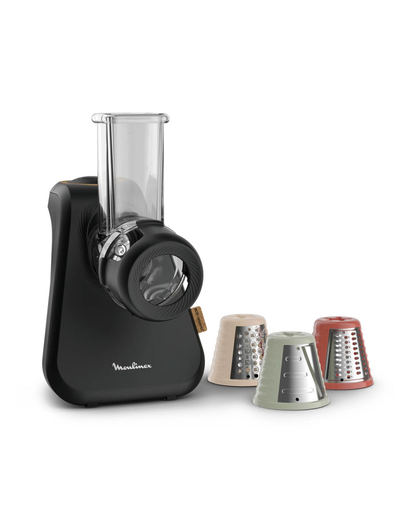 MOULINEX RALADOR ELETRICO 3EM1 200W ECO RESPECT PRETO