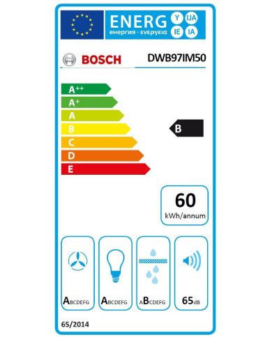 BOSCH CHAMINE 90CM 3VELOC+1INT MAX 710M3/H INOX B BOSCH CHAMINE 90CM 3VELOC+1INT MAX 710M3/H INOX B