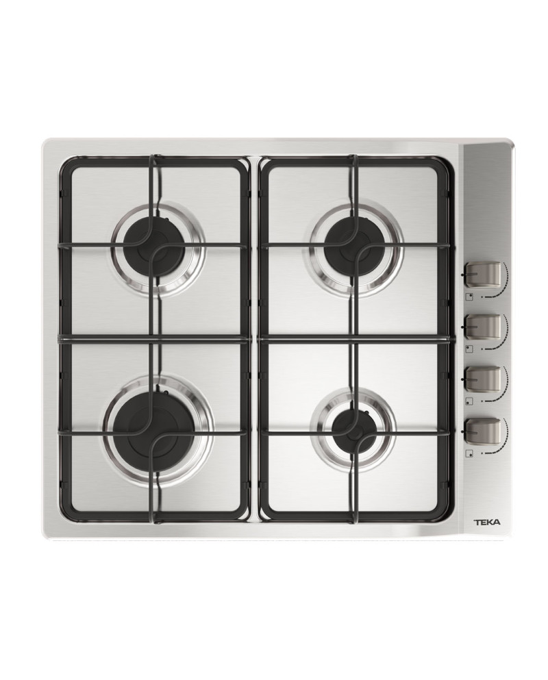 TEKA PLACA 60CM 4GAS BUT C/ INJ.P/ GAS NAT INOX