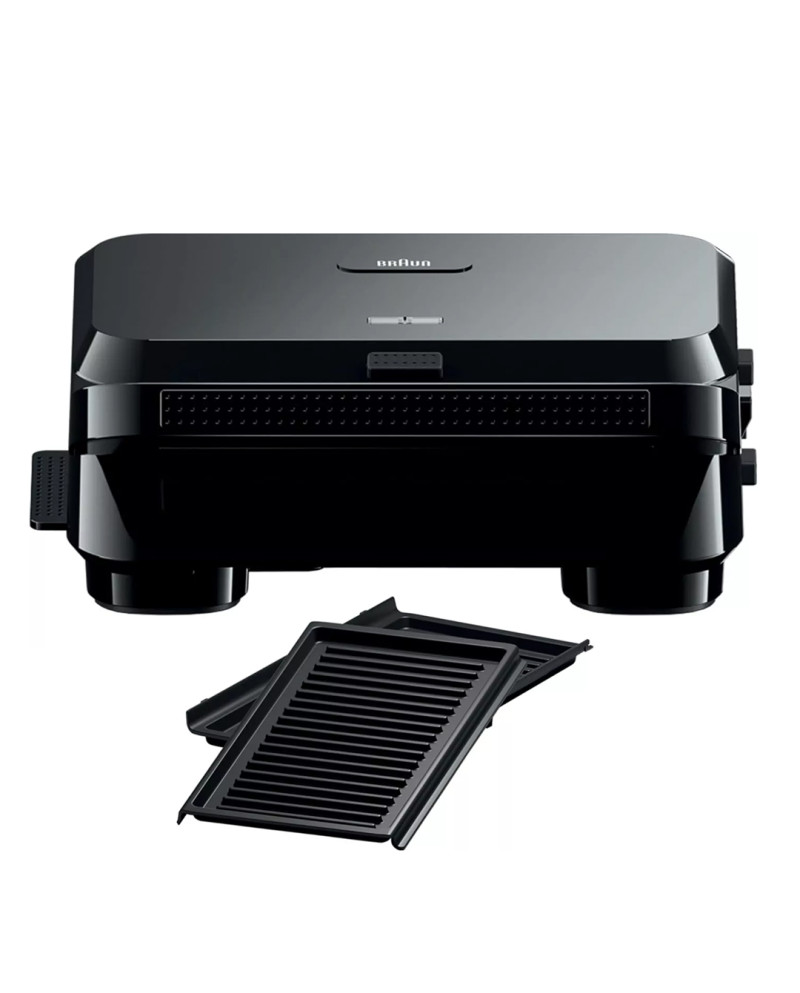 BRAUN GRELHADOR 800W PLACAS AMOVIVEIS ANTI ADERENTES