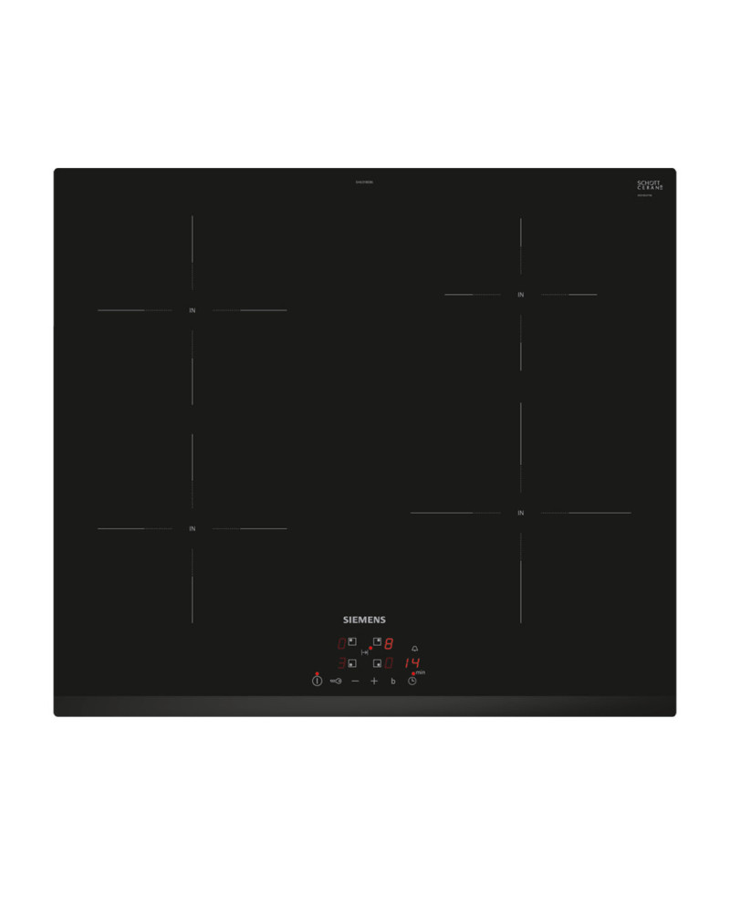 SIEMENS PLACA INDUÇAO 60CM BISELADA FRONTAL