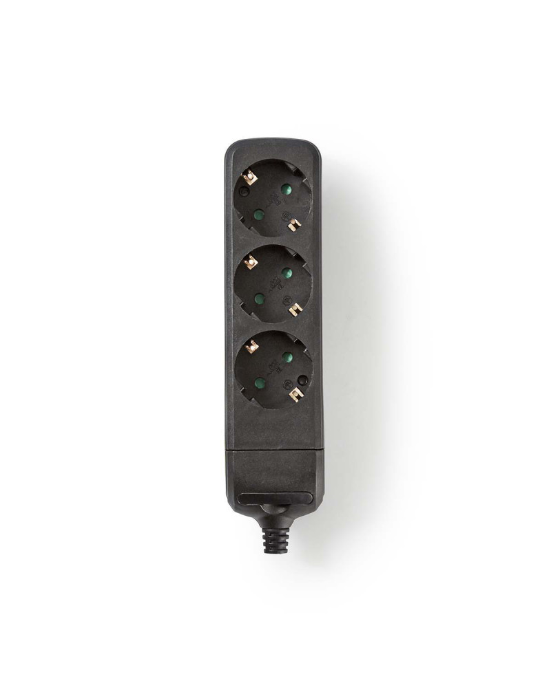 NEDIS EXTENSAO ELECTRICA S/CABO C/3TOMADAS