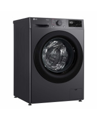 LG MAQUINA ROUPA 9KG 1400RT AI DD STEAM WIFI PRETA(A)