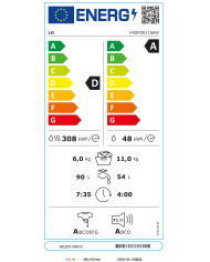 LG MAQUINA LAVAR 11KG E SECAR 6KG 1400RT AIDD STEAM A) LG MAQUINA LAVAR 11KG E SECAR 6KG 1400RT AIDD STEAM A)