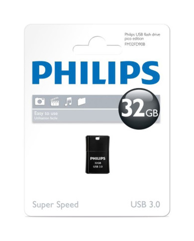 PHILIPS PEN USB 3.0 32GB Pico Edition Black PHILIPS PEN USB 3.0 32GB Pico Edition Black