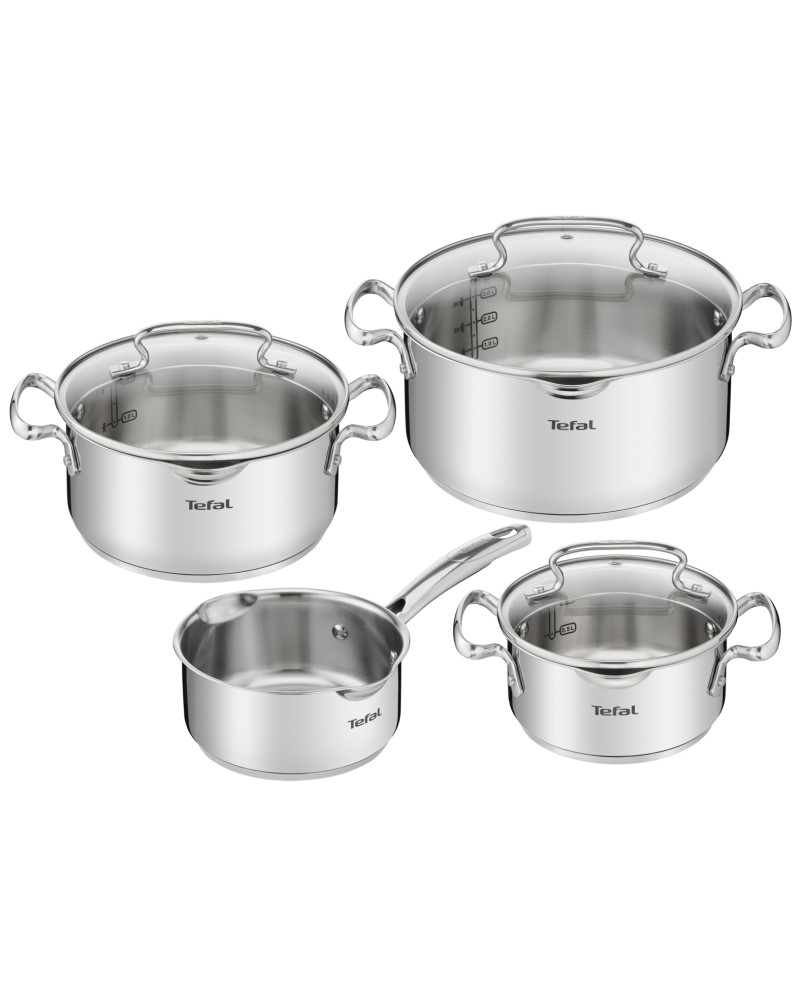 TEFAL TREM COZINHA 4PEÇAS AÇO INOX TEFAL TREM COZINHA 4PEÇAS AÇO INOX