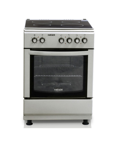 HAEGER FOGAO 4 VITRO FORNO 64LT MULTIF 60X60CMS INOX A HAEGER FOGAO 4 VITRO FORNO 64LT MULTIF 60X60CMS INOX A