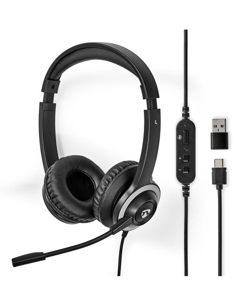 NEDIS AUSCULTADORES COM MICROFONE GAMING