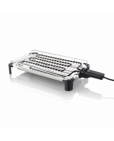 HAEGER GRELHADOR ELECTRICO 2000W 395X240MM INOX HAEGER GRELHADOR ELECTRICO 2000W 395X240MM INOX