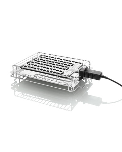 HAEGER GRELHADOR ELECTRICO 2400W 395X275MM INOX HAEGER GRELHADOR ELECTRICO 2400W 395X275MM INOX