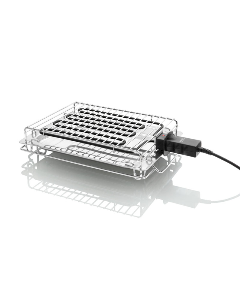 HAEGER GRELHADOR ELECTRICO 2400W 395X275MM INOX HAEGER GRELHADOR ELECTRICO 2400W 395X275MM INOX
