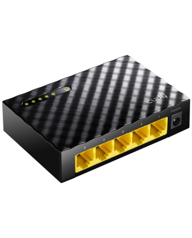 CUDY SWITCH DE MESA 5 PORTAS 10/100/1000 Mbps CUDY SWITCH DE MESA 5 PORTAS 10/100/1000 Mbps