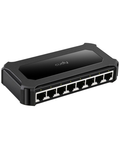CUDY SWITCH DE MESA 8 PORTAS 10/100/1000 Mbps CUDY SWITCH DE MESA 8 PORTAS 10/100/1000 Mbps